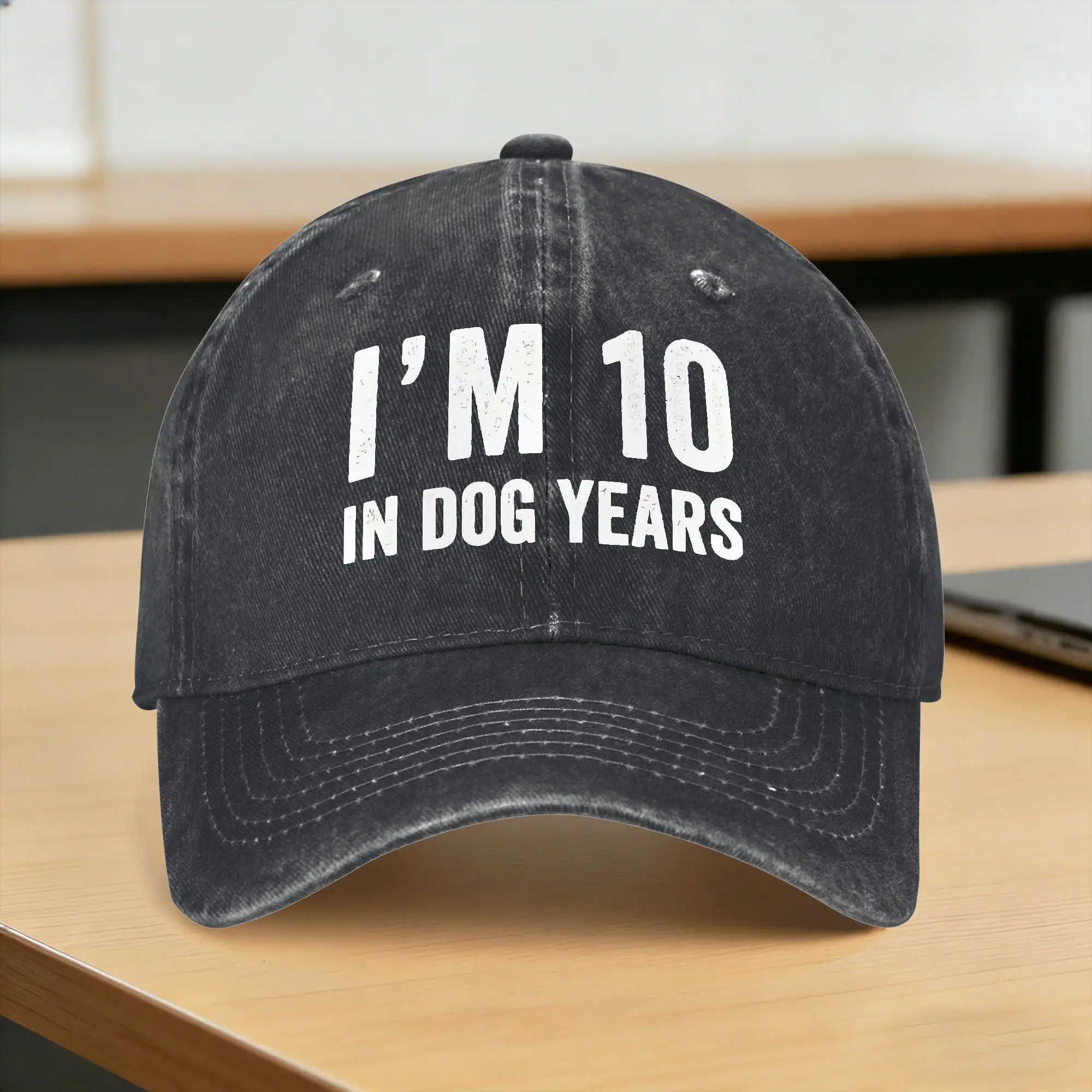 Baseball Cap 70 Years Ago 70th Birthday Joke Summer y2k Cool Trucker Hat Im 10 in dog years Rock High Quality Baseball Caps