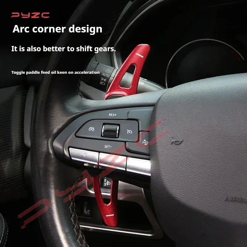 For VW Golf 7 Scirocco Sagitar Lamando Bora POLO GTI 2pcs Car Steering Wheel Shift Paddle Extension Aluminum Alloy Shifters