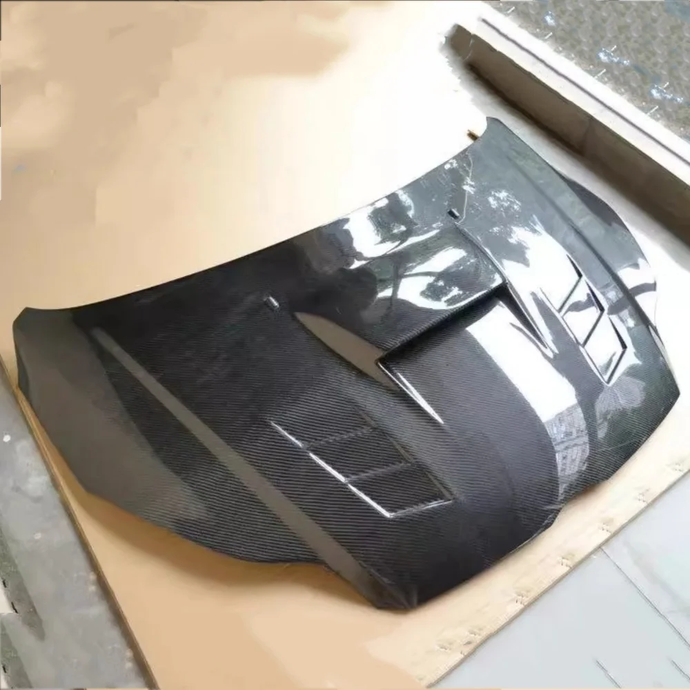 

For Ford Focus 2012 2013 Convert Carbon fiber Engine Cover Hood Light Weight Bonnet Body kit Car accessories