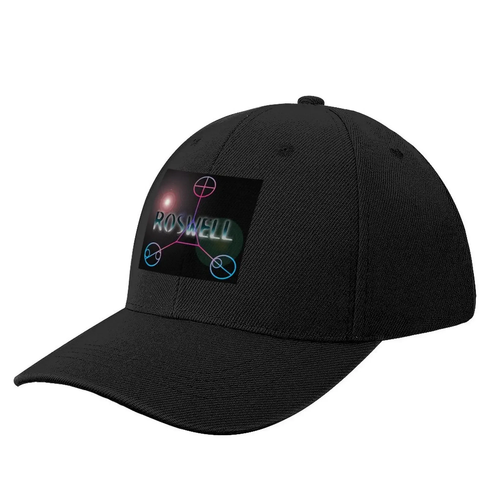 

Roswell Alien symbol Baseball Cap black Hat Beach Brand Man cap Beach Men Hats Women's