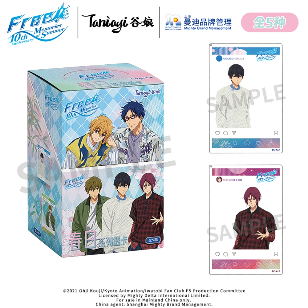 Anime Free! Acrylic Figure Nanase Haruka Tachibana Makoto Rin Matsuoka Exquisite Transparent Figure Model Plate Cosplay Toy