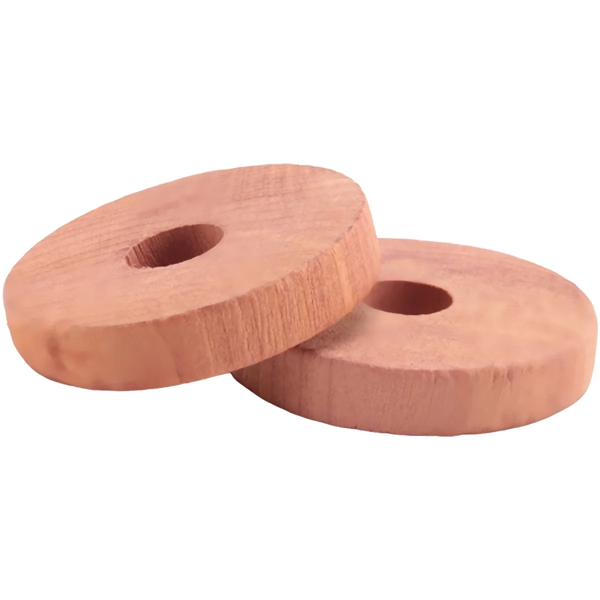 50 Pack Cedar Wood Rings Moth for Clothes,Aromatic Cedar Blocks,for Closets and Drawers, Clothes Storage Protector