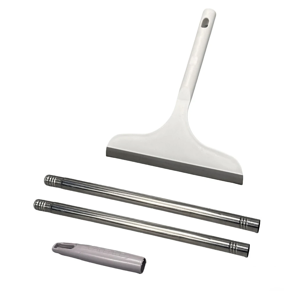 

Удлиняемый скребок для мытья стекол: эффективное решение для уборки пола, инструмент для чистки с удлиненной ручкой, лезвие без царапин