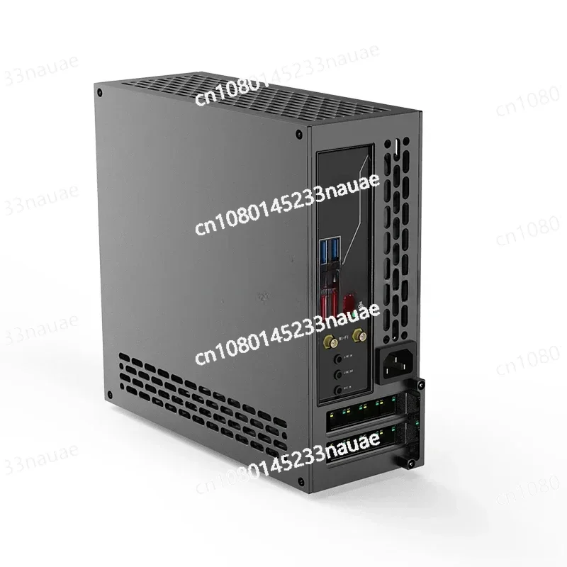 1u Power Supply Itx Chassis with Double Chamfer  5 Litre Mini A24-V5 Dual Slot Single Display