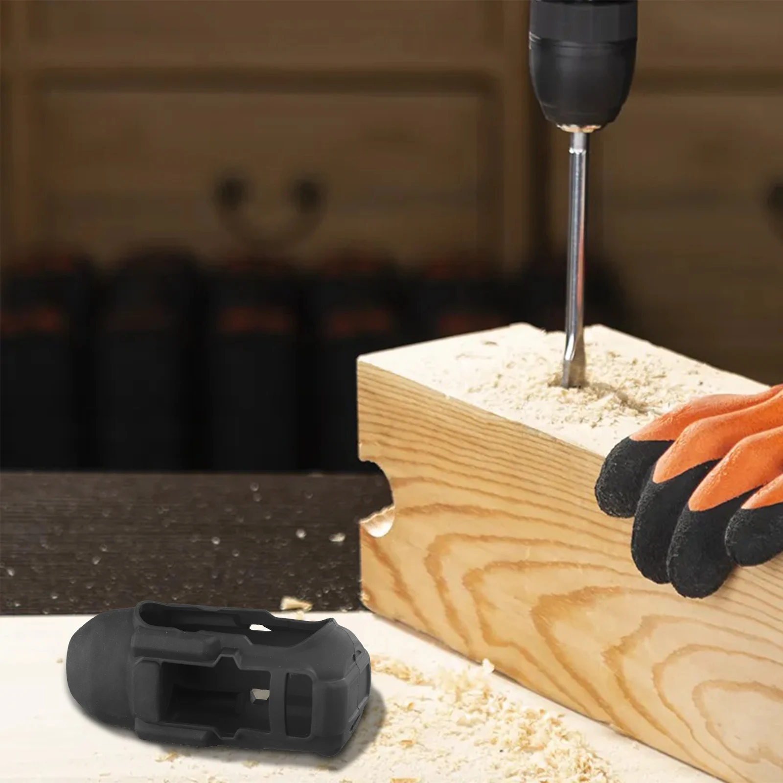 

Защитный резиновый чехол черного цвета, неиспользованный, для замены, черный цвет, для DCF900NT