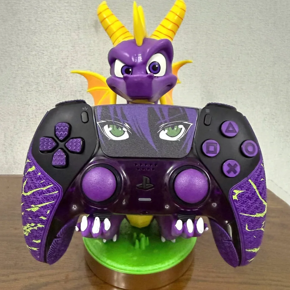Cool Games Spyros Dragon Cables Controller Holder Action Figure Toys Game Controller And Phone Stand Holder Decor Model view 5