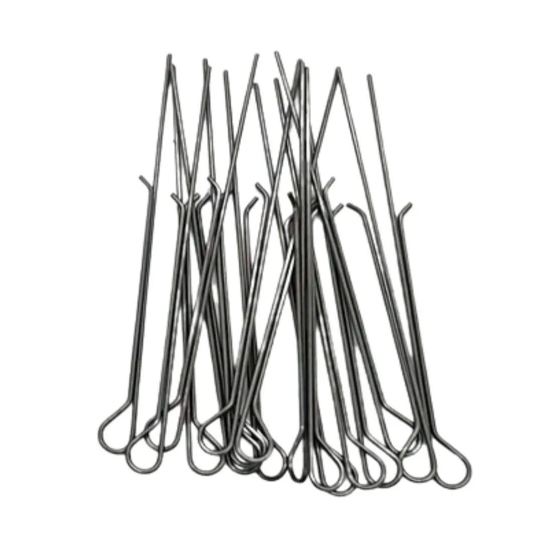 10Pcs 11Cm Stainless Steel Candle Wick Holder Clips Metal Candle Wicks Fixing Clip For DIY Handmade Candle Making Supplies