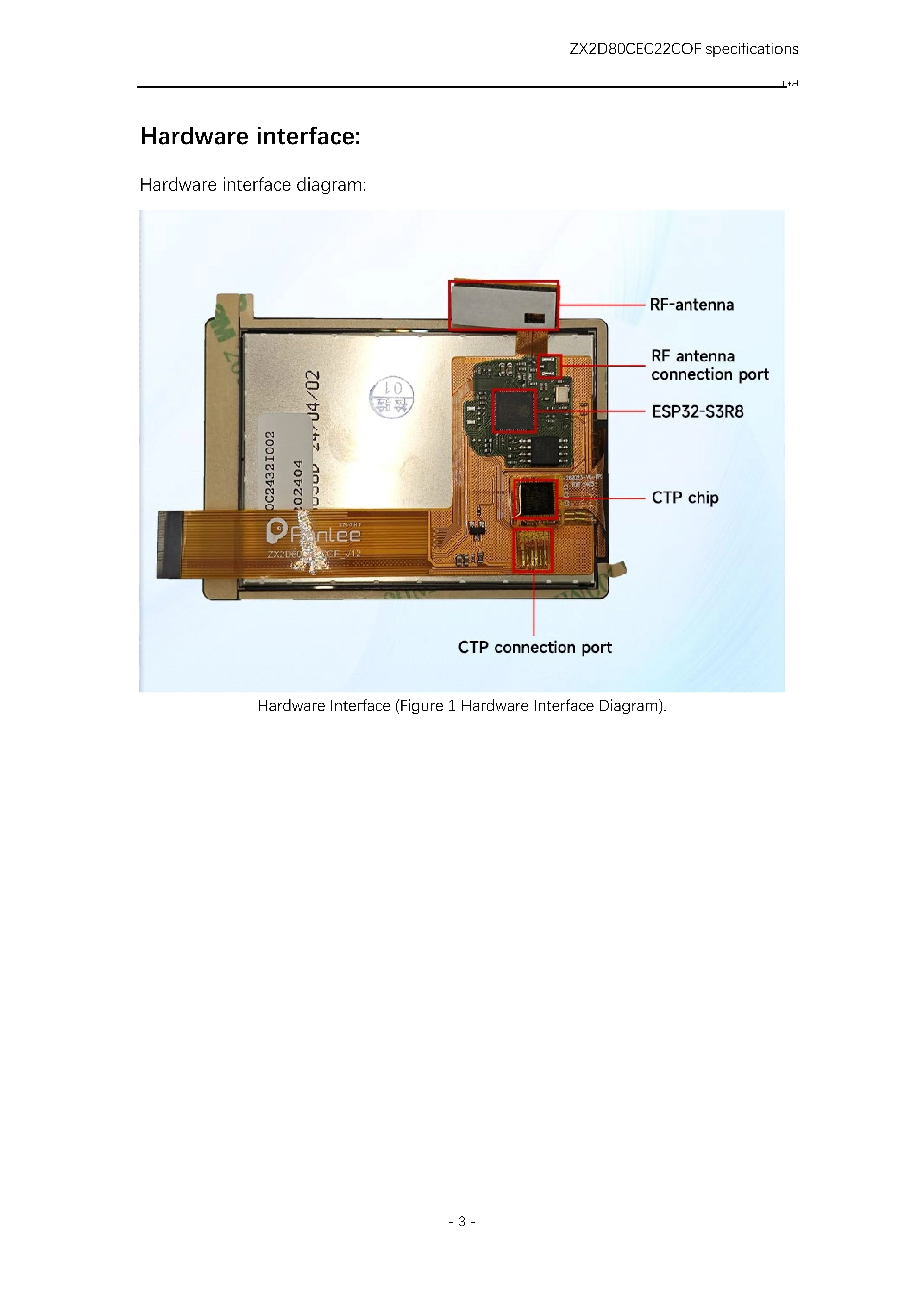 2.8 inch capacitive touch screen ESP32-S3 chip ST7789T3 driver Bluetooth WiFi serial screen