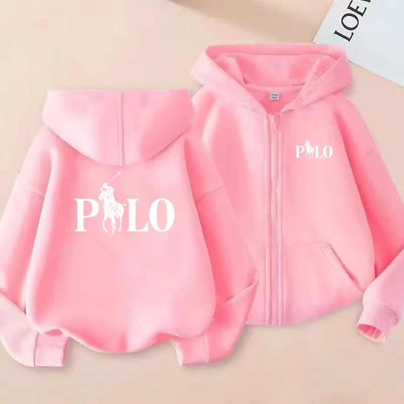 Kindersportbekleidung, lockere Sportjacken, für Jungen und Mädchen im Alter von 3 bis 12 Jahren, Sportbekleidung mit Reißverschluss und Kapuzenpullover für Teenager – Detail 13