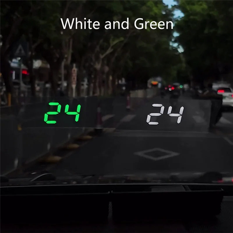 AED6-V9 Display Head-Up per auto HUD Tachimetro Display Proiettore per parabrezza KMH/MPH Accessori elettronici generali automobilistici