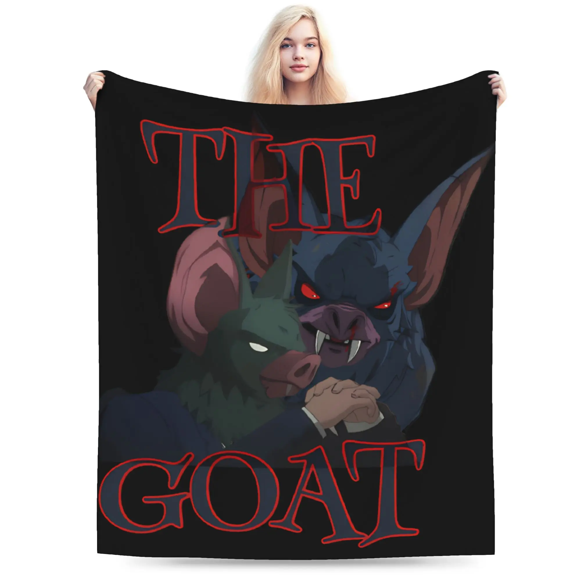 Comfort Sonar The Goat Dispatch Game Blanket Accessories Sofa Decorative Throws And Blankets Lightweight Thin Fleece for Outdoor