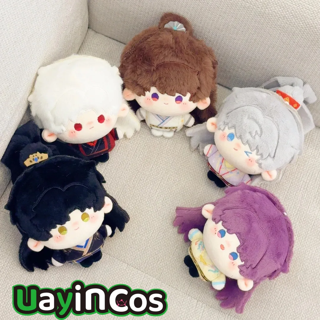 

12cm Love and Deepspace Xavier Rafayel Sylus Caleb Zayne Ancient Big Head Stuffed Plushie Doll Clothes Pillow Anime Game Toy K