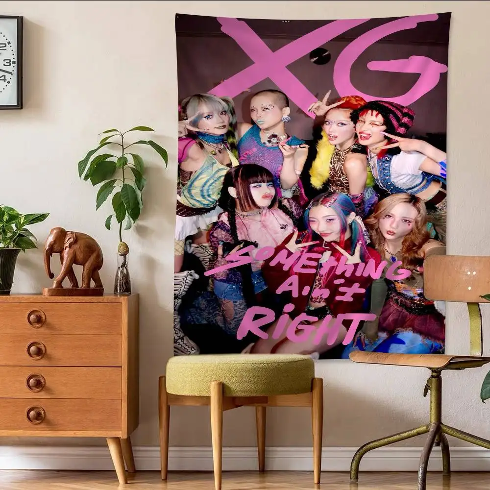 Kpop X-Xg معلقة البوهيمي نسيج رخيصة الهبي الجدار الشنق البوهيمي جدار المفروشات ماندالا الجدار الشنق ديكور المنزل #5