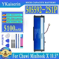 YKaiserin Battery 505592-2S1P 5100mAh For Chuwi Minibook X 10.5\