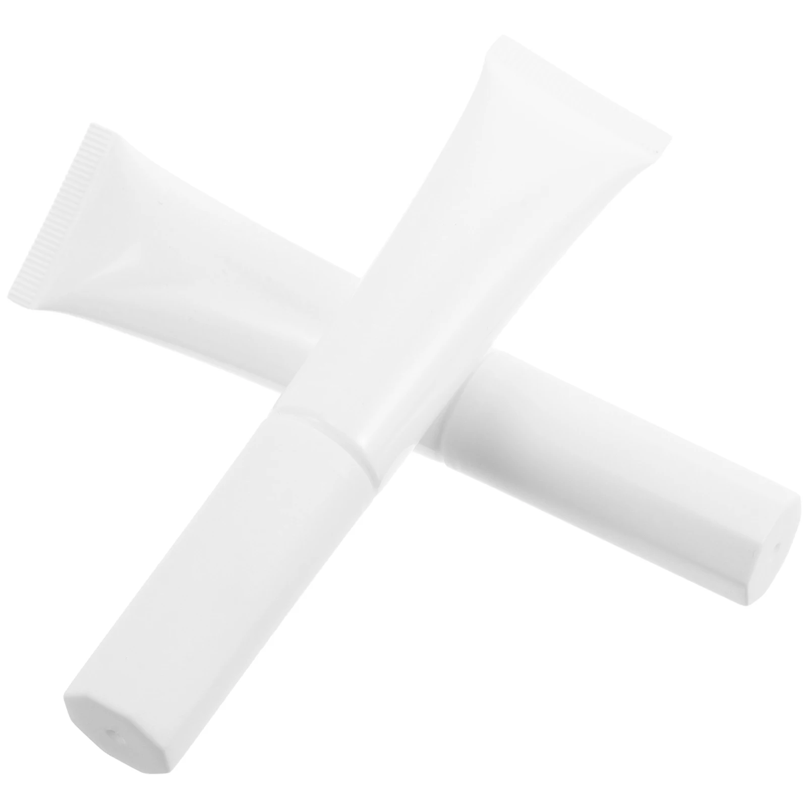 

2Pcs Travel Size Flocked Applicator Tubes Squeeze Bottles 15ml Refillable Empty Containers Foundation Concealer Plastic