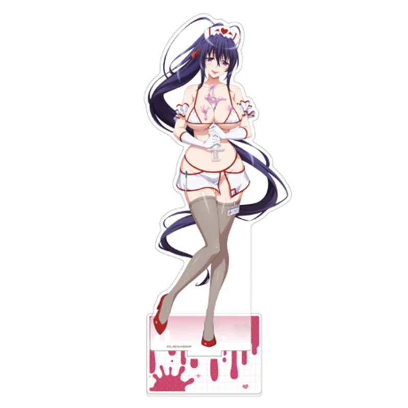 Anime High School DxD HERO Acrylic Stand Rias Gremory Kureha Himejima Figure Stand Plate Cosplay Prop Decor Cartoons Present