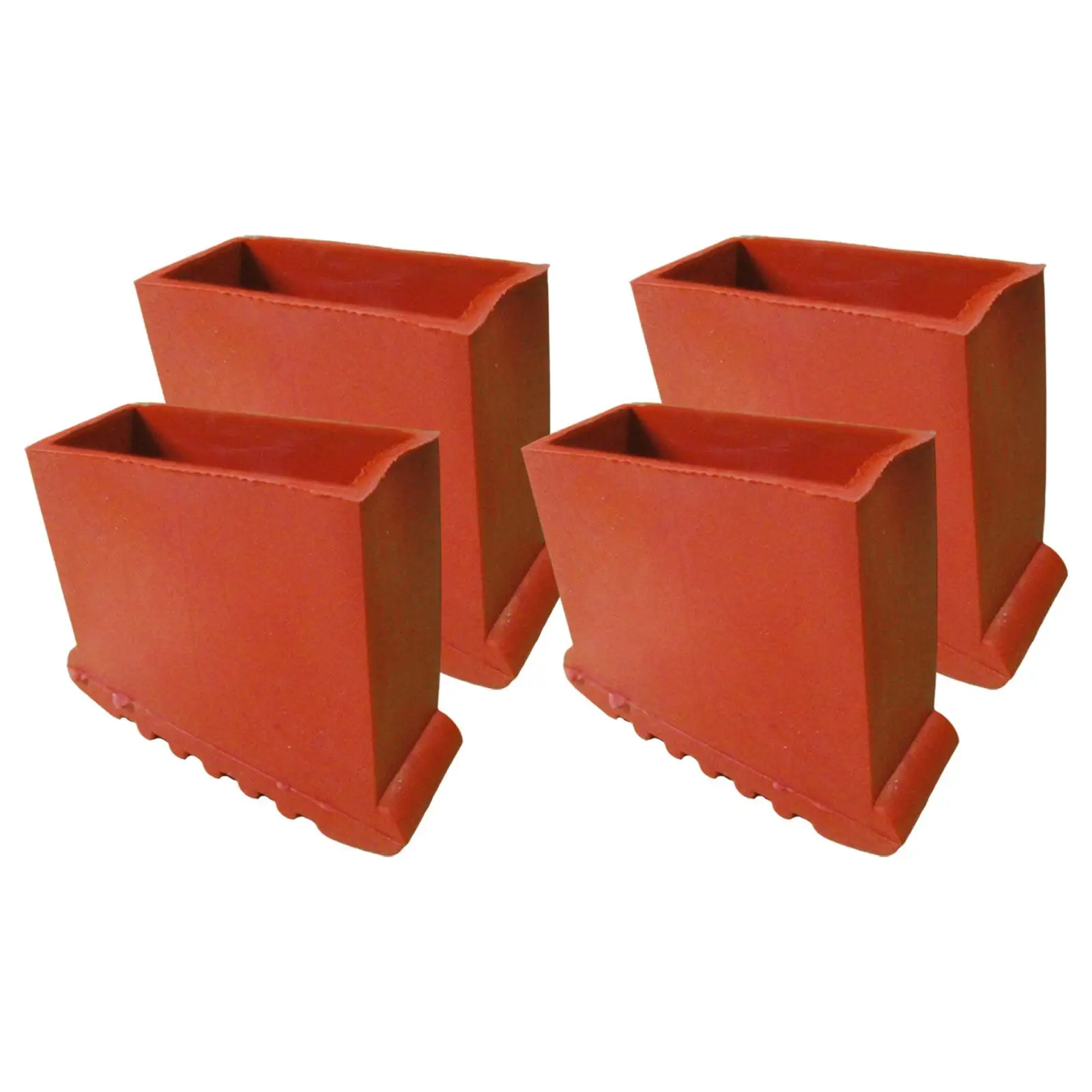 4Pcs Ladder Non Slip Feet Mat Suitable for Most Ladders Cushion Rubber Steep Ladder Foot Pads Telescoping Ladder Cap Feet