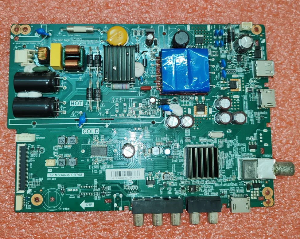 

TP.MS3463S.PB768 TV motherboard, tested well, physical photo for 32LK500BPTA