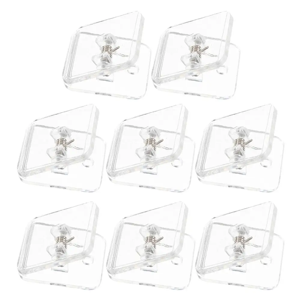 

8 Pcs Pee Pad Holder Dog Pads for Dogs Grass Potty Training Gasket Clip Abs Supplies Floor Protection