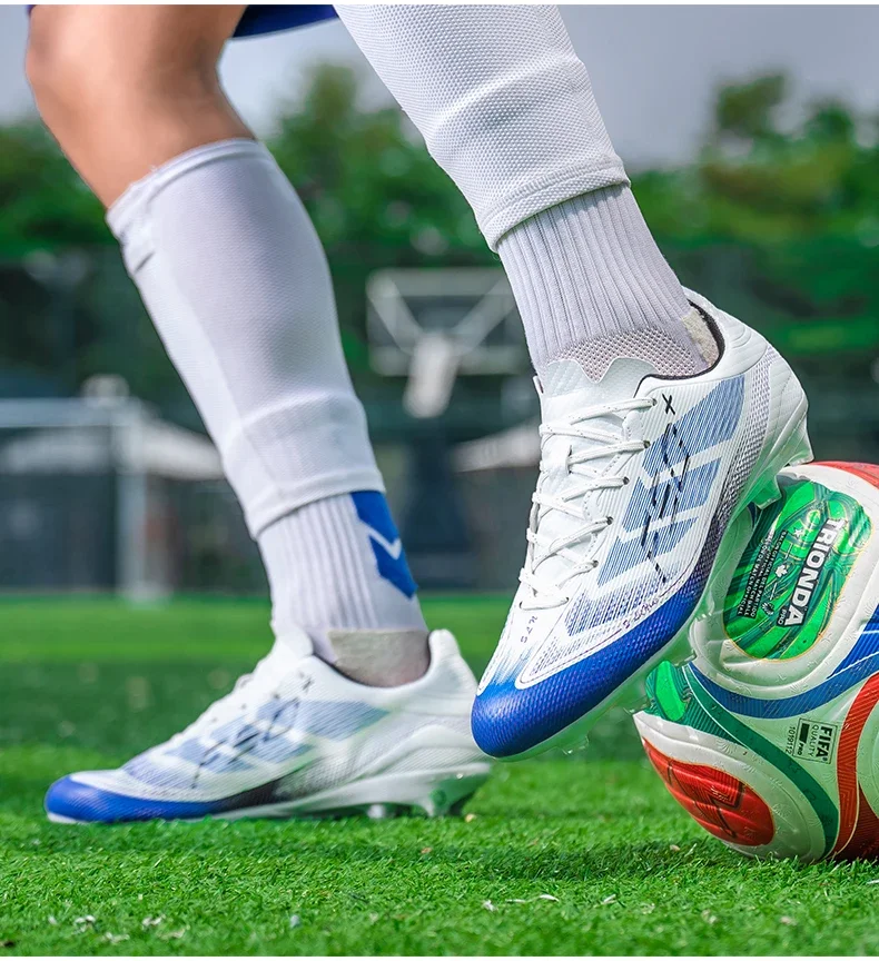 Neue Herren Fußballschuhe Match Sneakers Rutschfeste Fußballschuhe für Rasen Outdoor-Sport Trainingsschuhe Professionelle Ultraleichte Unisex-Schuhe – Detail 18