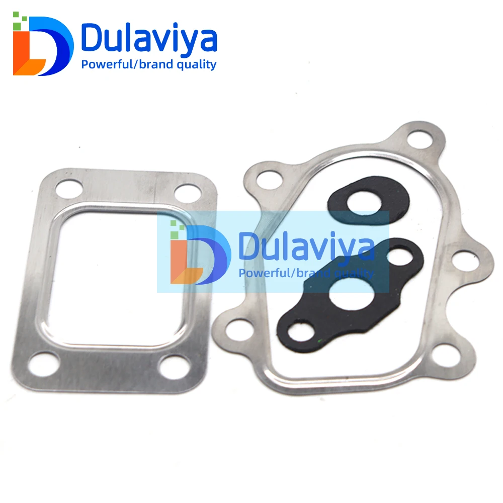 New TB2527 Turbocharger Gasket Kit for Nissan Terrano II 2.7 TD 74Kw TD27T R20 1993- 452047-0002 452047-0001 14411-G2401 1952776