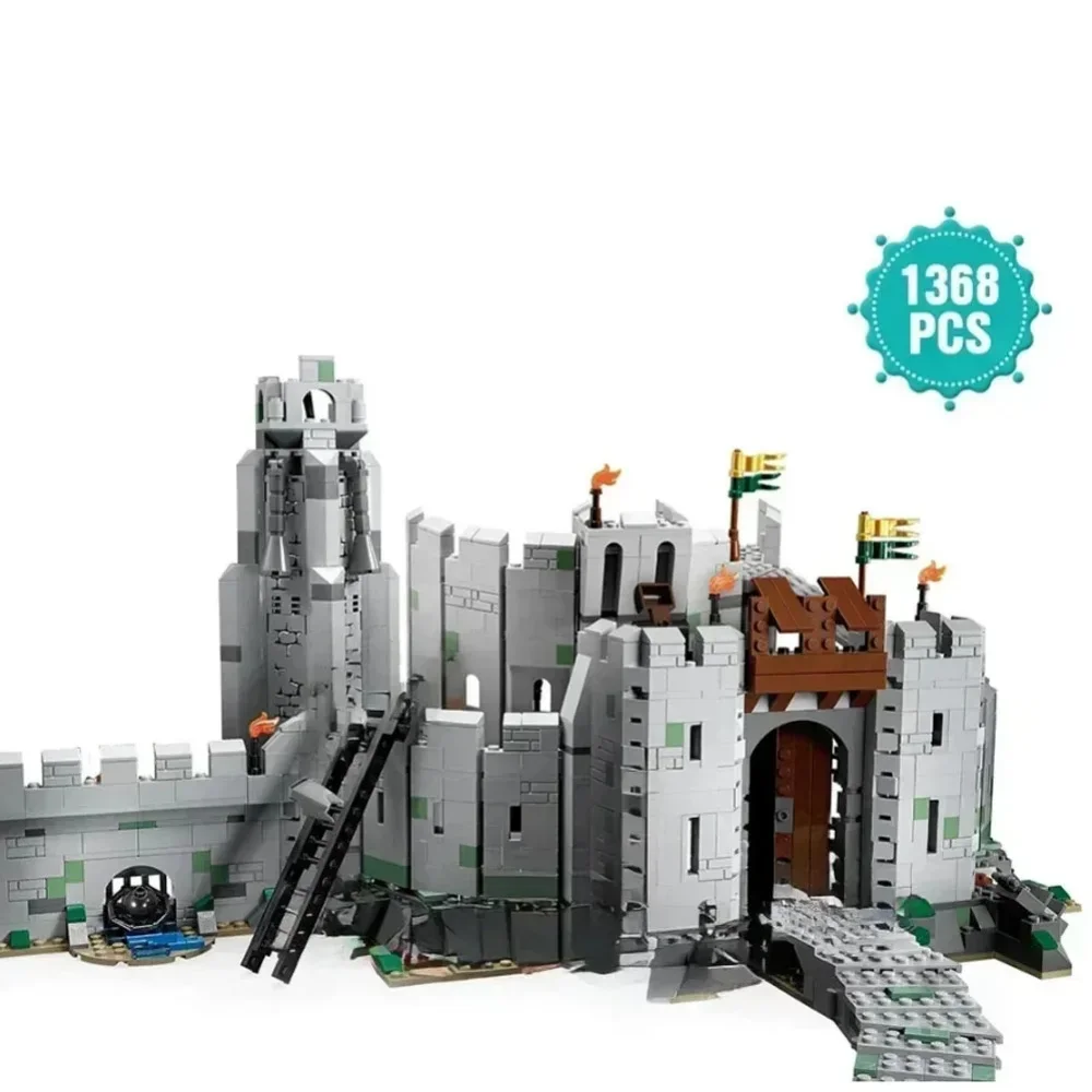 

Knight Movie Battle of Helm's Deep American TV Magical Castle Castle Tower Model Building Blocks Bricks Toy Gift