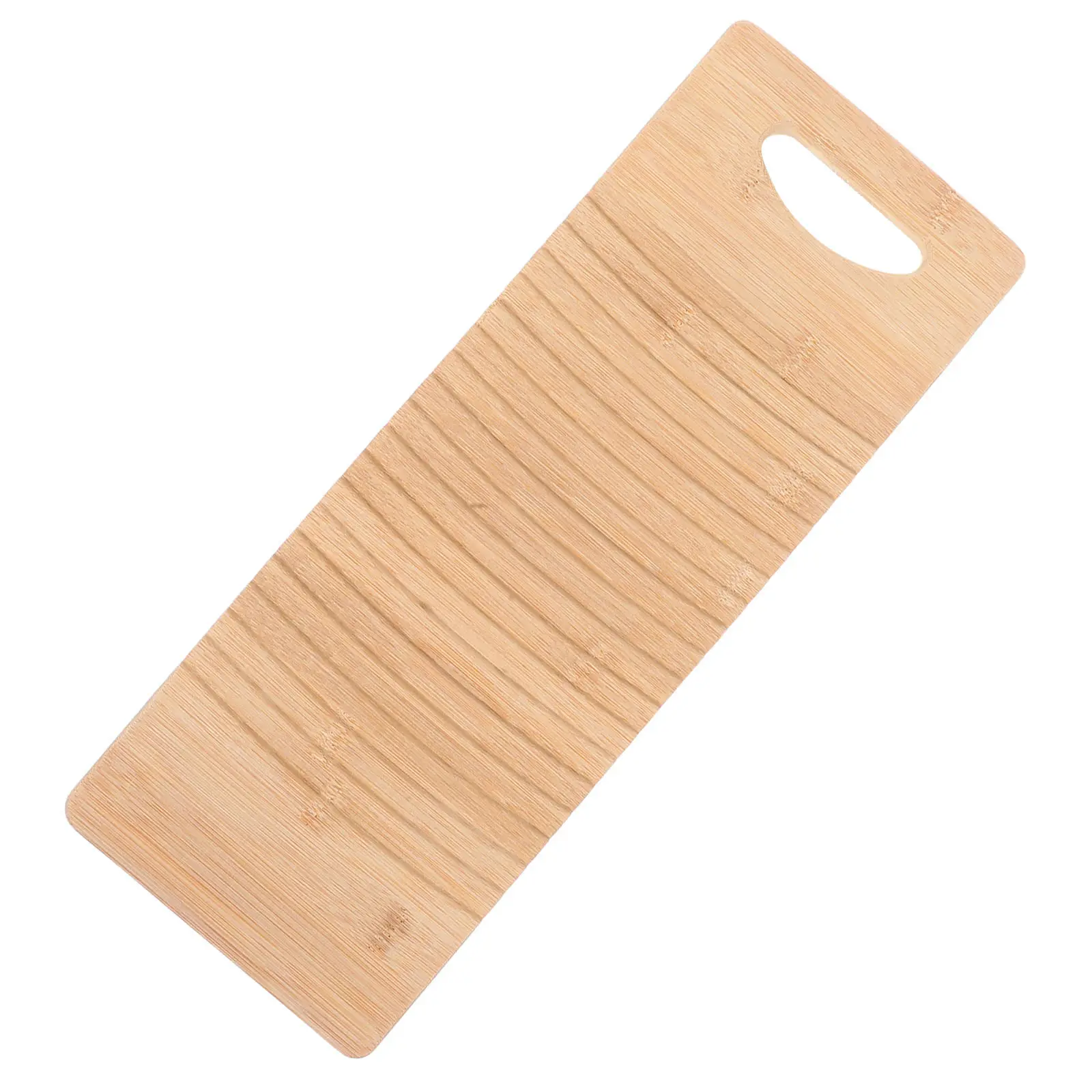 

Eco Friendly Wood Washboard for Hand Washing Clothes Traditional Laundry Tool with Optimized Wave Pattern for Stain Removal