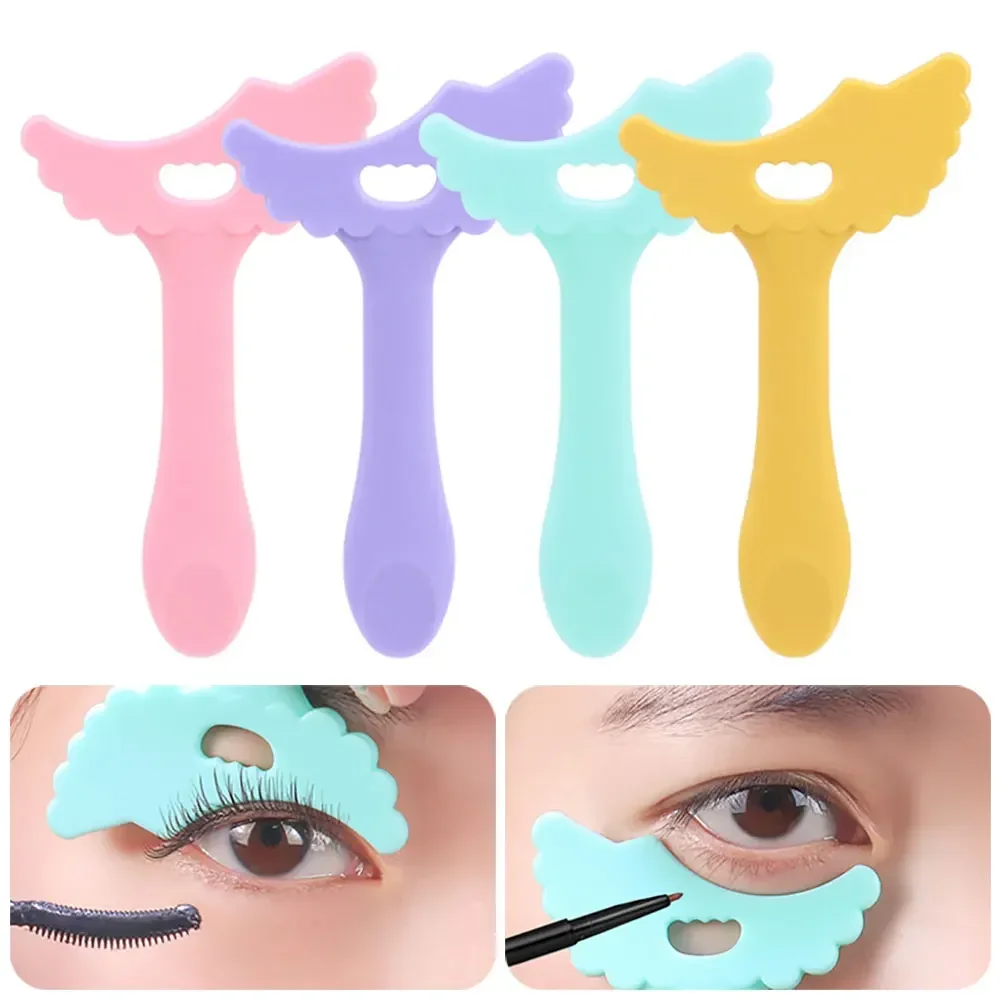 Silicone Eyeliner Makeup Stencils Wing Tips Marscara Drawing Lipstick Wearing Aid Face Cream Mask Applicator Makeup beauty tool