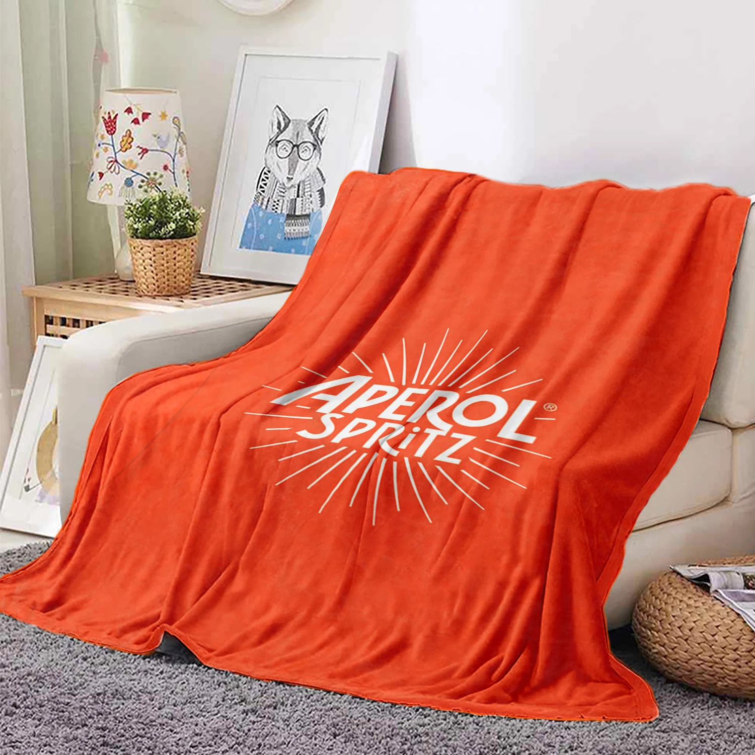 Manta de Franela suave A-Aperols a la moda para camas, dormitorio, sofá, Picnic, manta para cubrir, ocio al aire libre, regalo para siesta