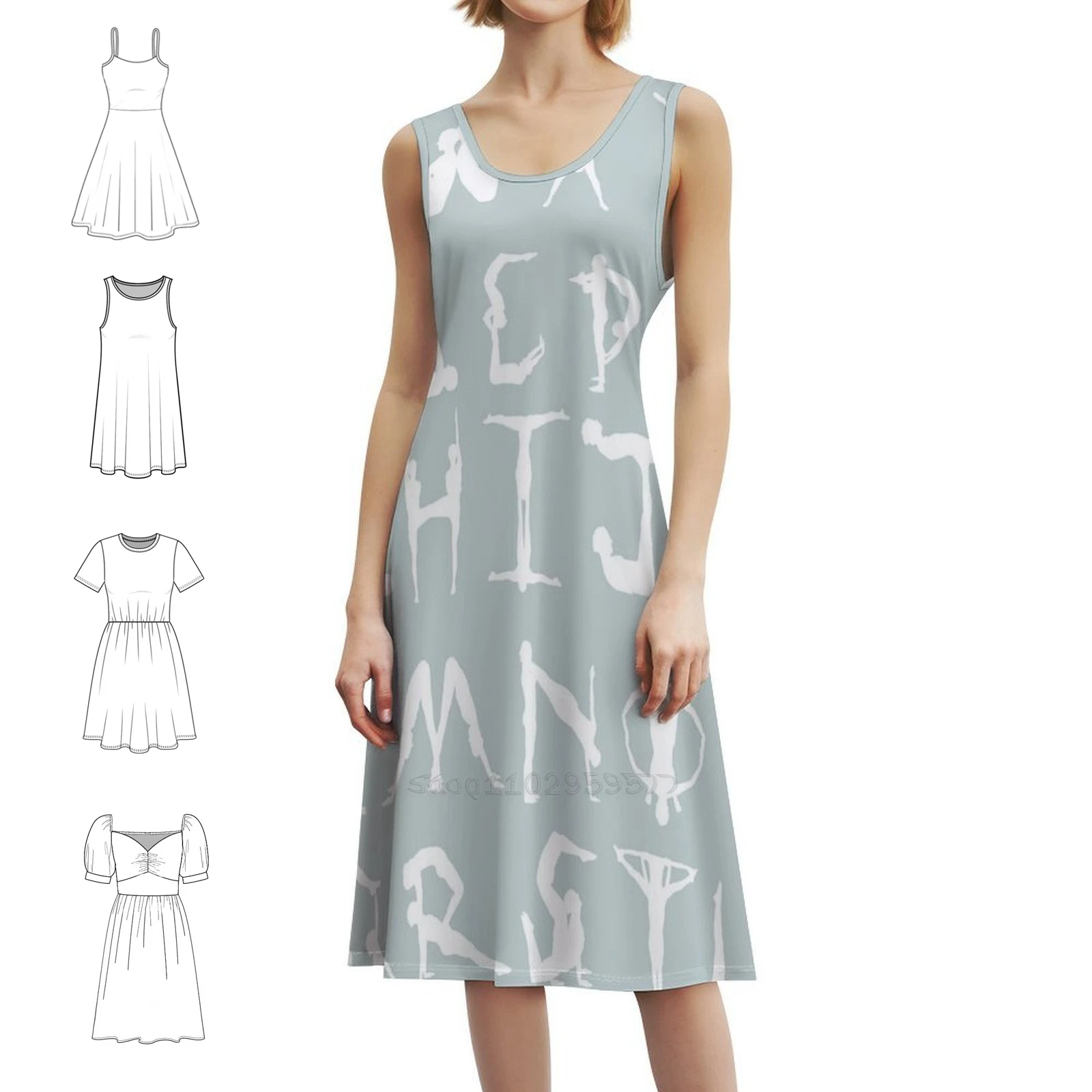 

Acro Yoga-полный алфавит-белое сексуальное платье для отпуска для женщин, мини-платье для пляжной вечеринки, дня рождения, Acro Yoga, Acro Yoga, алфавит, цирк