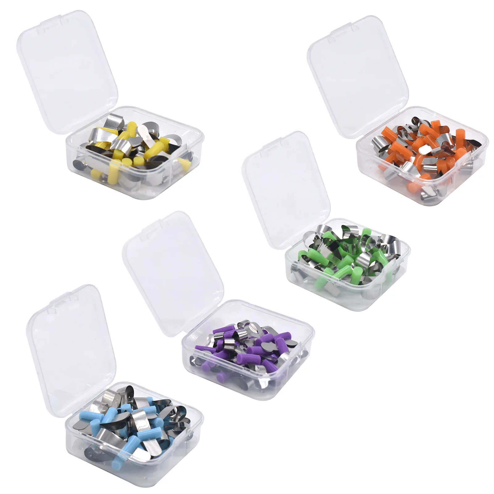 

40PCS Rhodontic forming piece Segmented stainless steel positioning forming piece, dental forming piece