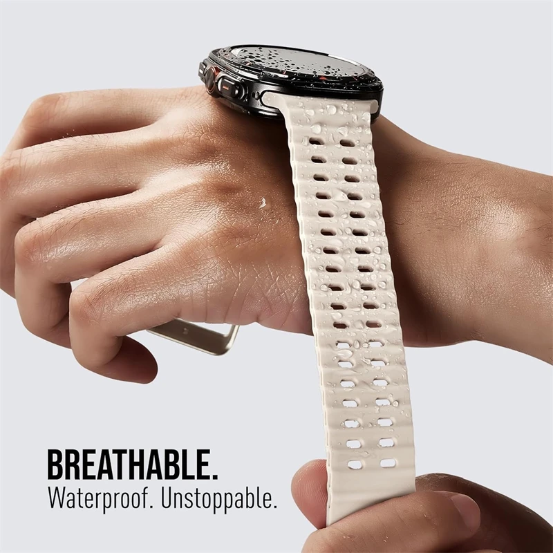 Silicone Strap for Samsung Galaxy Watch Ultra 47mm Band Soft Sports Correa Bracelet For Galaxy Ultra 47mm Men Women Watchband