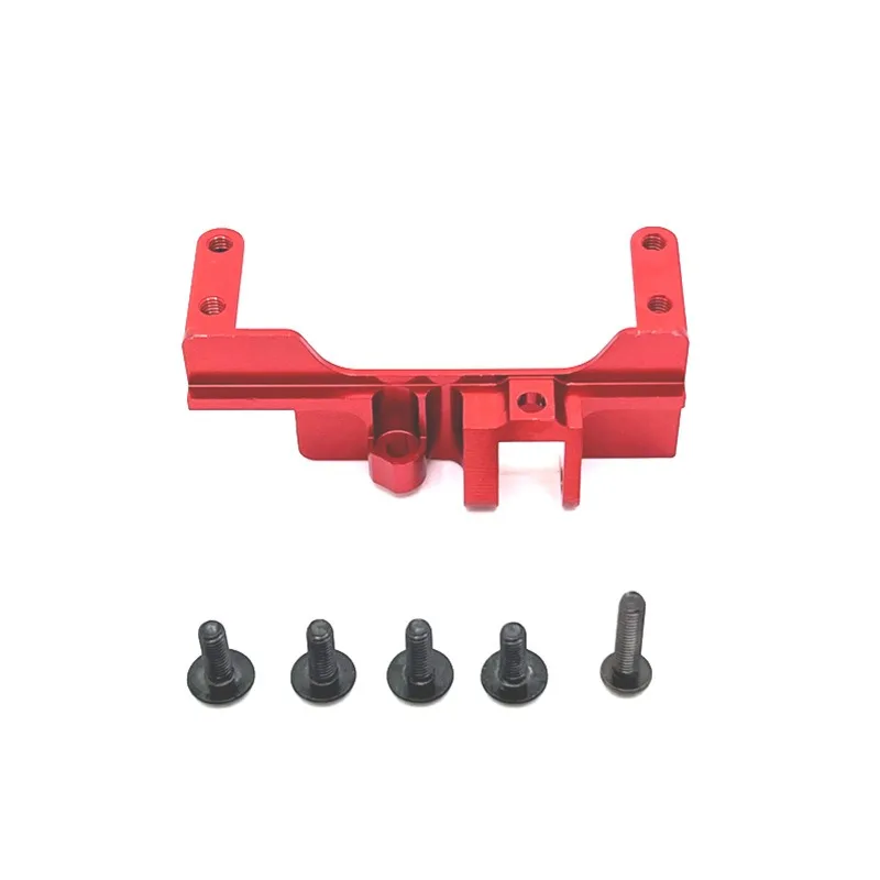 MJX 1/12 H12Y H12Y+ RC Actualización de coche Soporte servo de eje delantero de metal - Aluminio duradero 6061