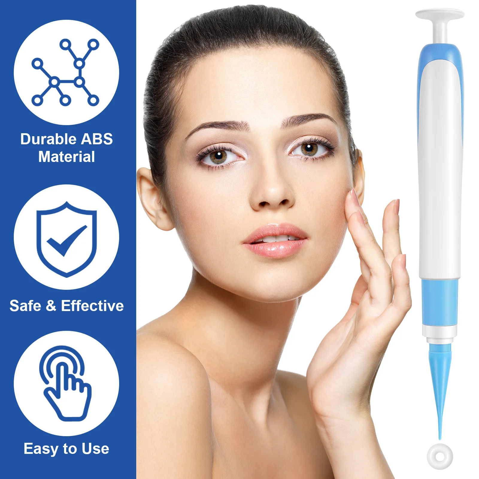 2 In1 Painless Auto Skin Tag Mole Wart Removal Kit Cleaning Tools Face Skin Care Body Wart Dot Treatments Remover Beauty Health image 5