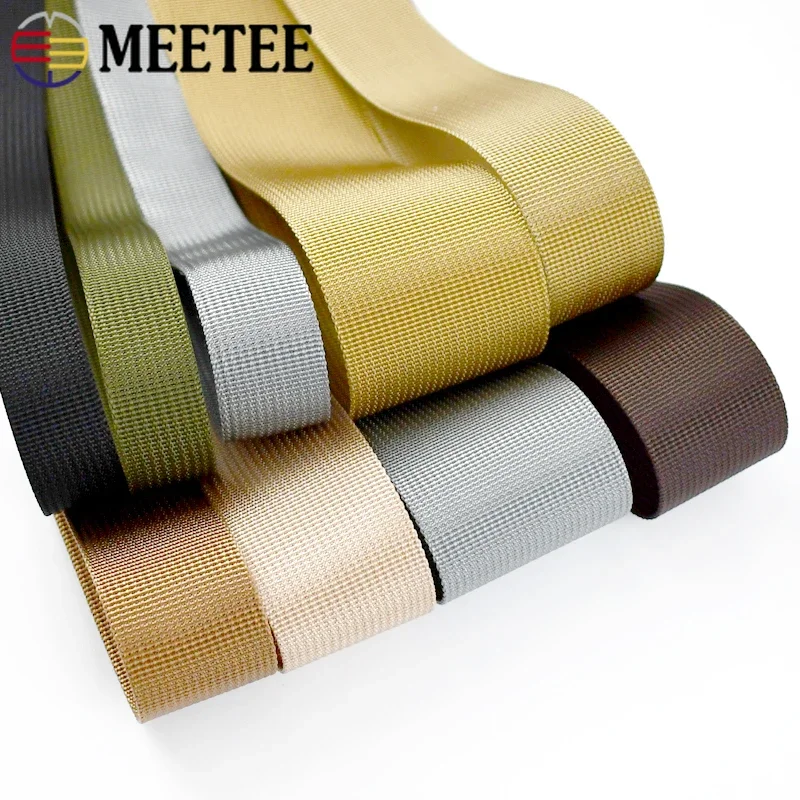 5Meters 1mm Webbing Band for Strap Trimming Safety Belt Knapsack Ribbon Tape Bag Shoes Bias Binding DIY Sewing Accessories