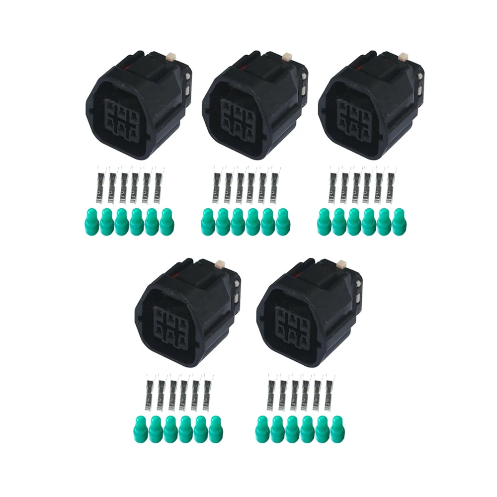 

6 Pin plastic car connector High-quality automotive connector with terminal DJ7065A-1.2-21