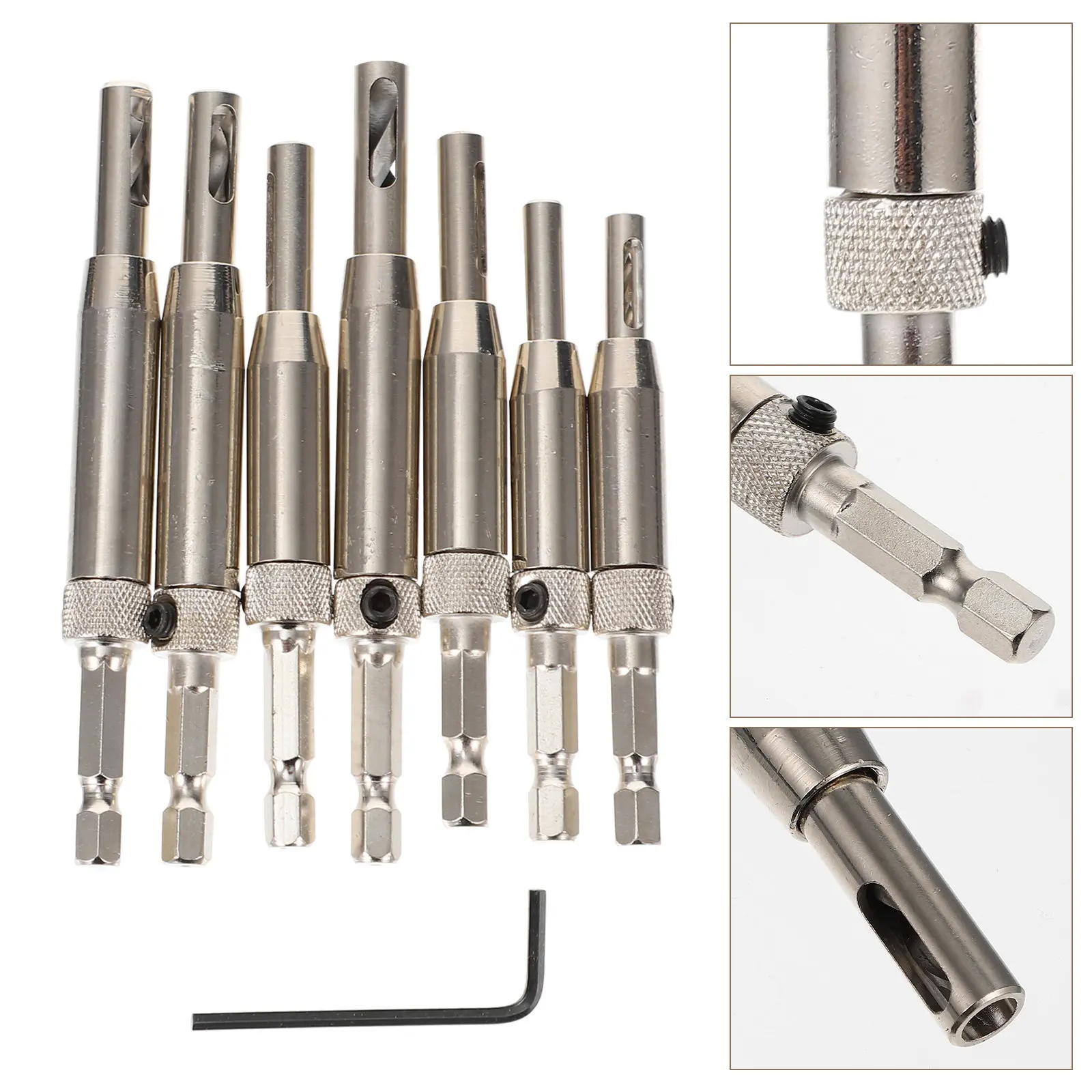 

1 set Hinge Drilling Tool Set Compact Durable For Furniture Door Window Installation Diy Drilling Kit Hinge Drill Tool