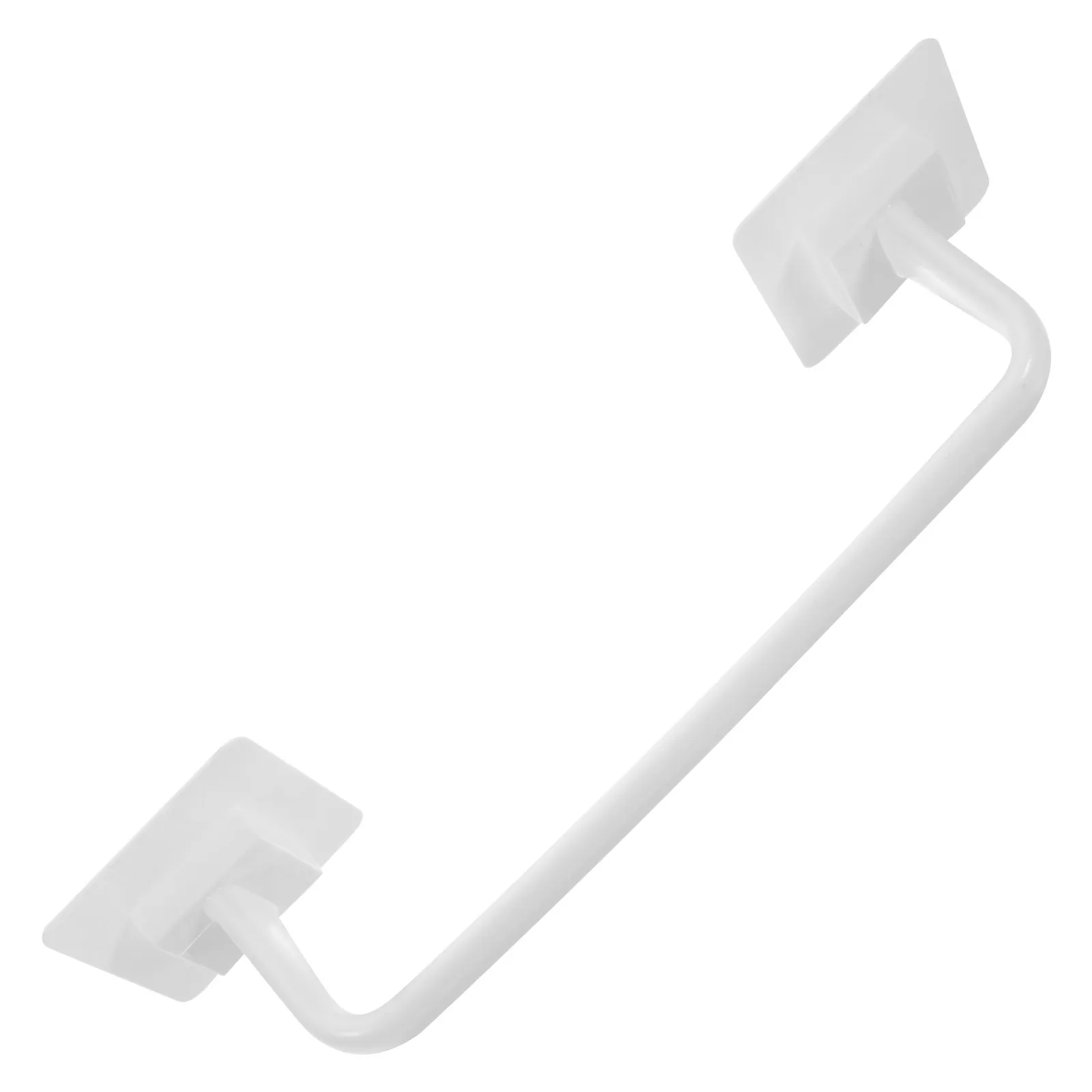 Bathroom Towel Rack Adhesive Wall Mounted Towel Bar Scratch Resistant Holder for Kitchen Bathroom Storage