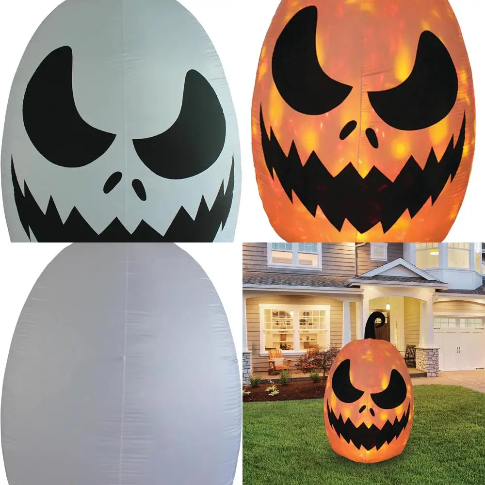 

6-Foot Fiery Pumpkin Spectacle