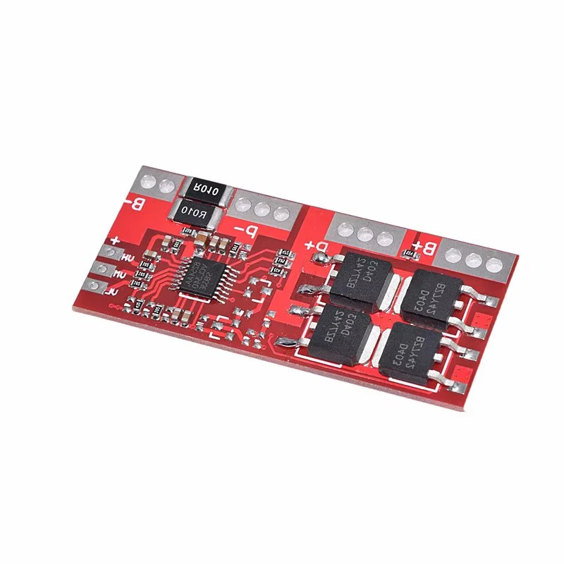 4 Series Lithium Battery Protection Board 30A High Current 4 Series No Activation Required Automatic Recovery 14.8V 16.8V