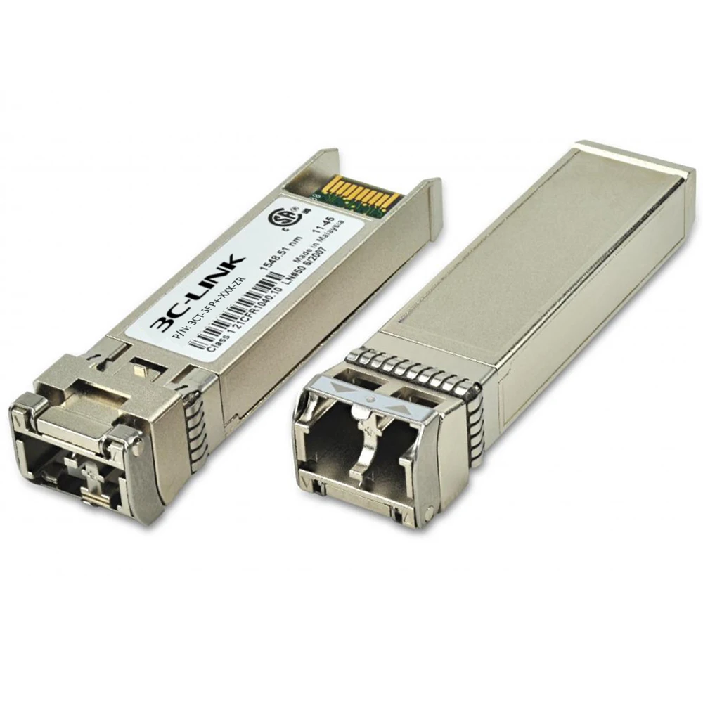 

50GHz Full C-band Tunable 10GBase-ZR/OC-192 10Gb/s 80km sfp dwdm sfp+ transceiver