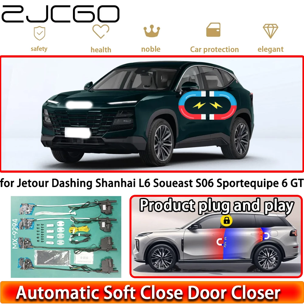 

for Jetour Dashing Shanhai L6 Soueast S06 Sportequipe 6 GT Soft Close Door Power Closing Latch System Auto Pull Door Easy Close