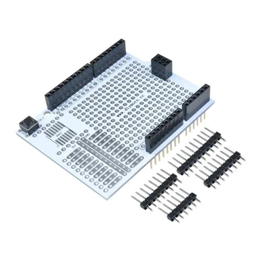 Prototype PCB Development Bread Board Expansion Shield Board Breadboard Protoshield Module For Arduino R3 One Diy Kit 2.54mm