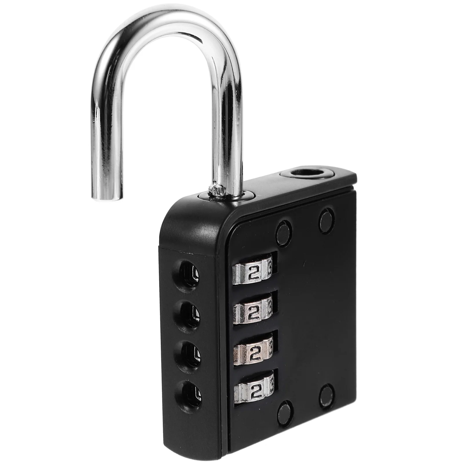 Cerradura de equipaje con contraseña combinada de 4 esferas de aleación de Zinc, cerradura de seguridad ligera portátil para maleta de viaje y mochila