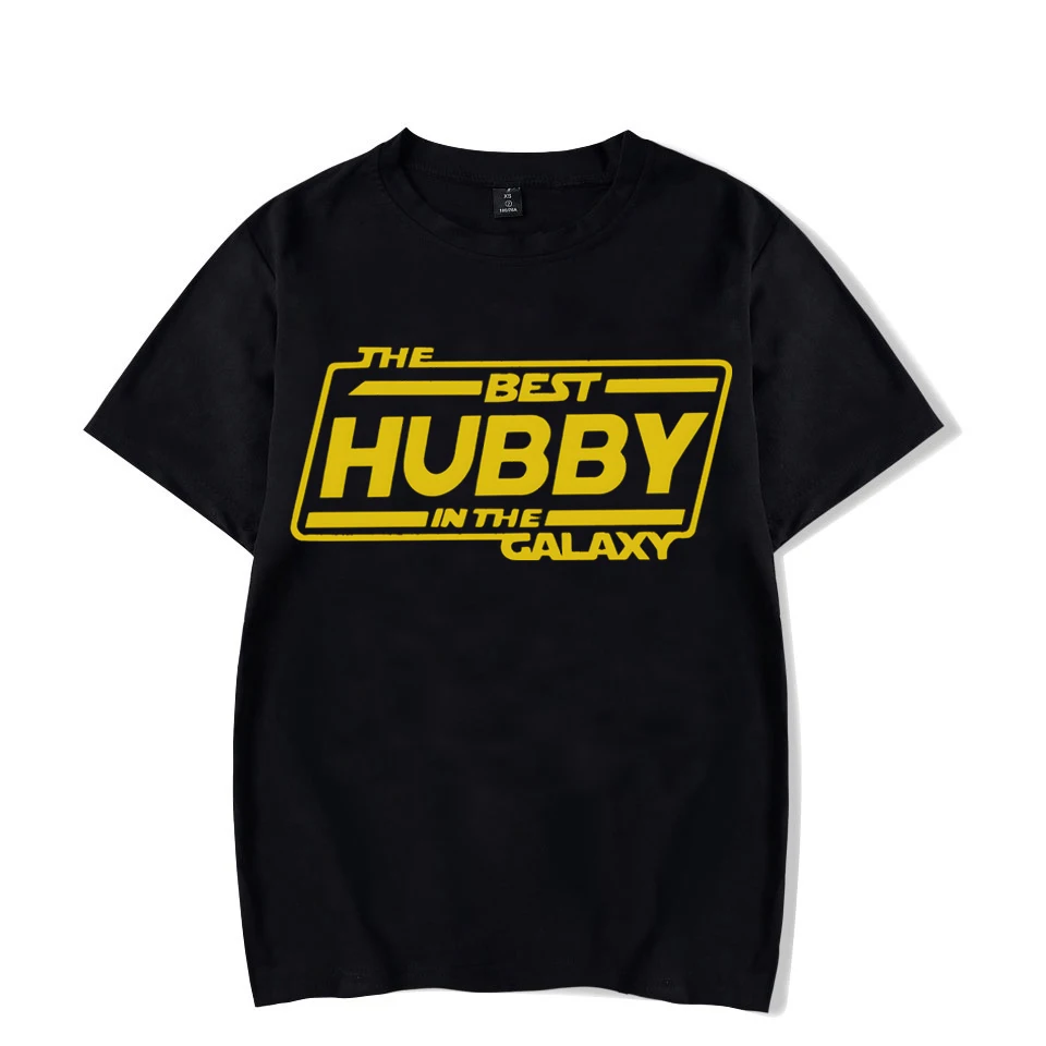 The Best Hubby/the Best Wifey Print Couple Matching T-shirt Letter Graphic Tees Harajuku Short Sleeve Honeymoon Lovers Tshirt