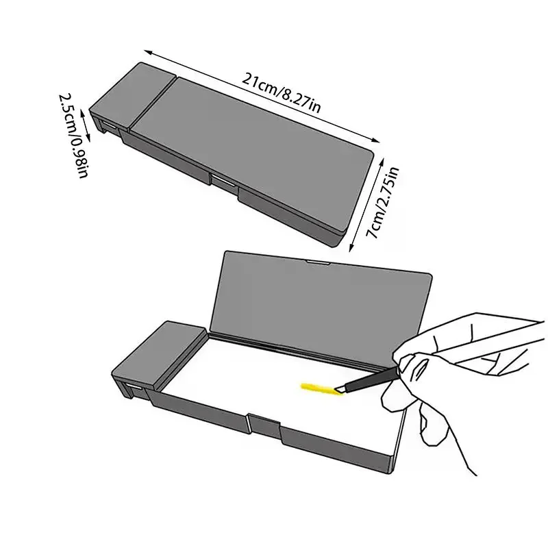 Portable Wet Palettes Acrylic Painting Model Coloring Wet Tray Water‑based Paint Holder Miniature Modeling Craft Painting Tool view 5