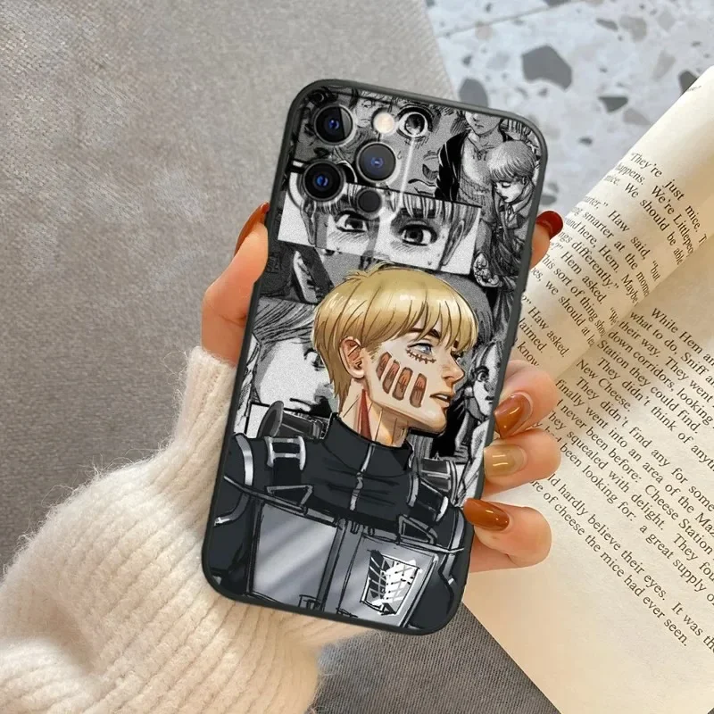 Attack On Titan Eren Jaeger Phone Case For Samsung A12 A13 A14 A22 A23 A31 A32 A33 A50 A51 A52 A53 A71 A72 A73 4G 5G Mobile Case