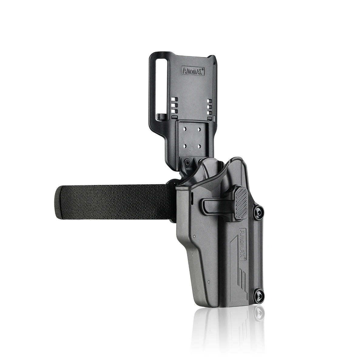 Amomax Tactical Low Ride Duty Drop Holster si adatta a più di 200 + modelli di accessori softair