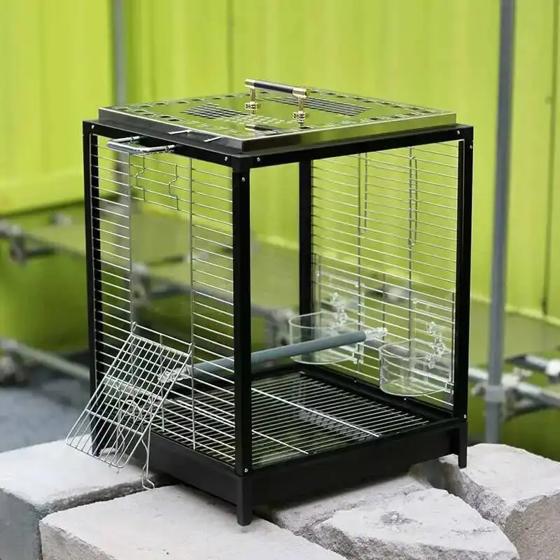 

Hammock Outdoor Birdcage Parrot Accessories Carrier Mochila Quail Cage Canary Palomas Nido Para Pajaros Pet Furniture CY50BC