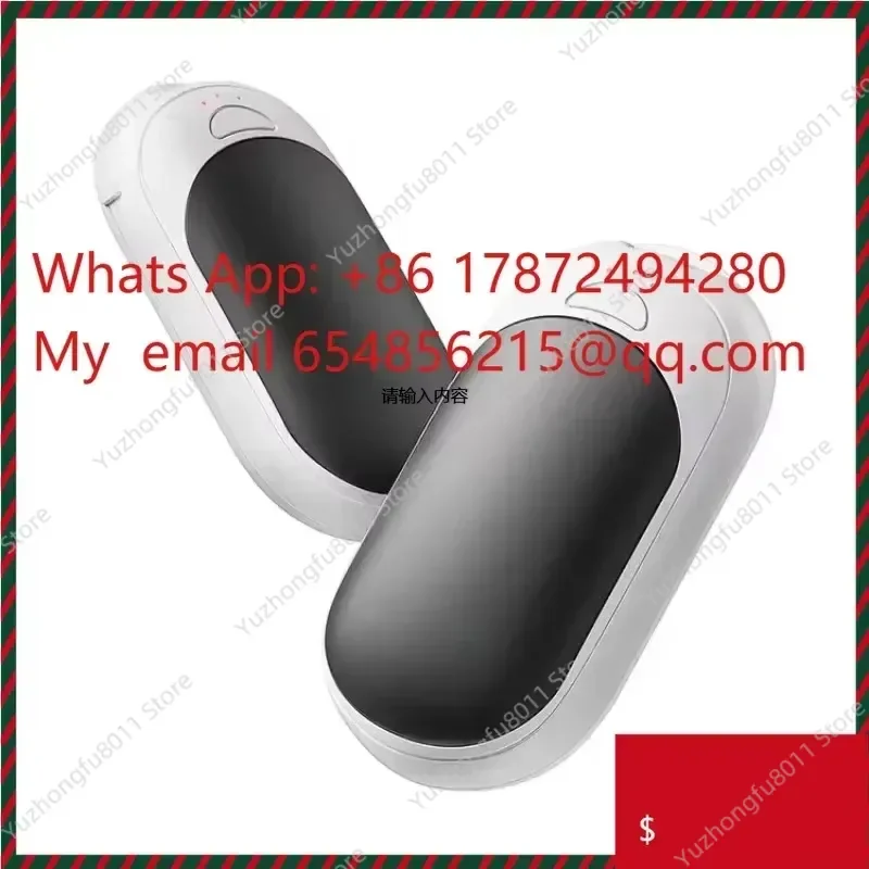 for Rechargeable USB Hand Warmer Pocket Size Winter Warm Heater